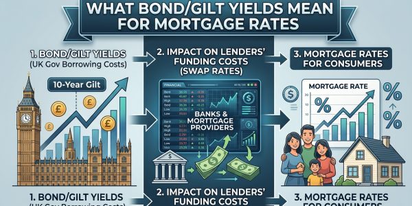 What Bond/Gilt Yields Mean for Mortgage rates